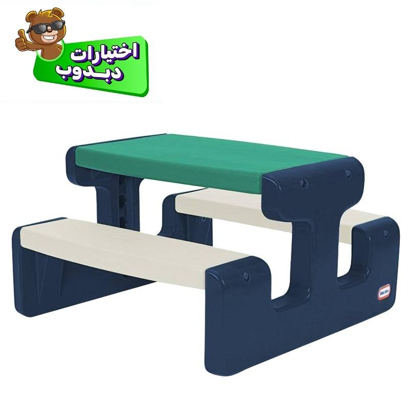 Little Tikes Junior Picnic Table - Blue
