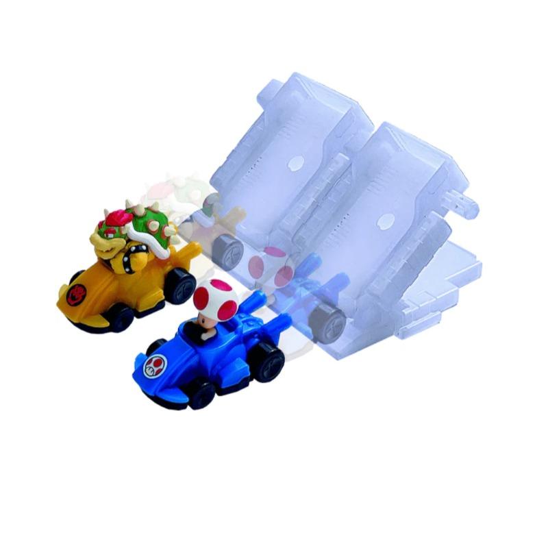 Mario Kart Racing Deluxe Expansion Pack Figure Set (Bowser & Toad)