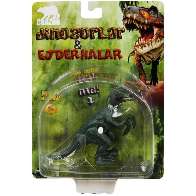Dinosaur Planet Wind Up Toy - Green