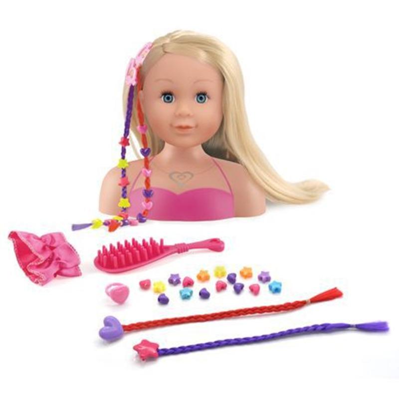 Dollsworld Ashley Blonde Styling Head Doll Playset