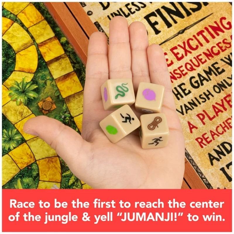 Jumanji The Game Real Wooden Box