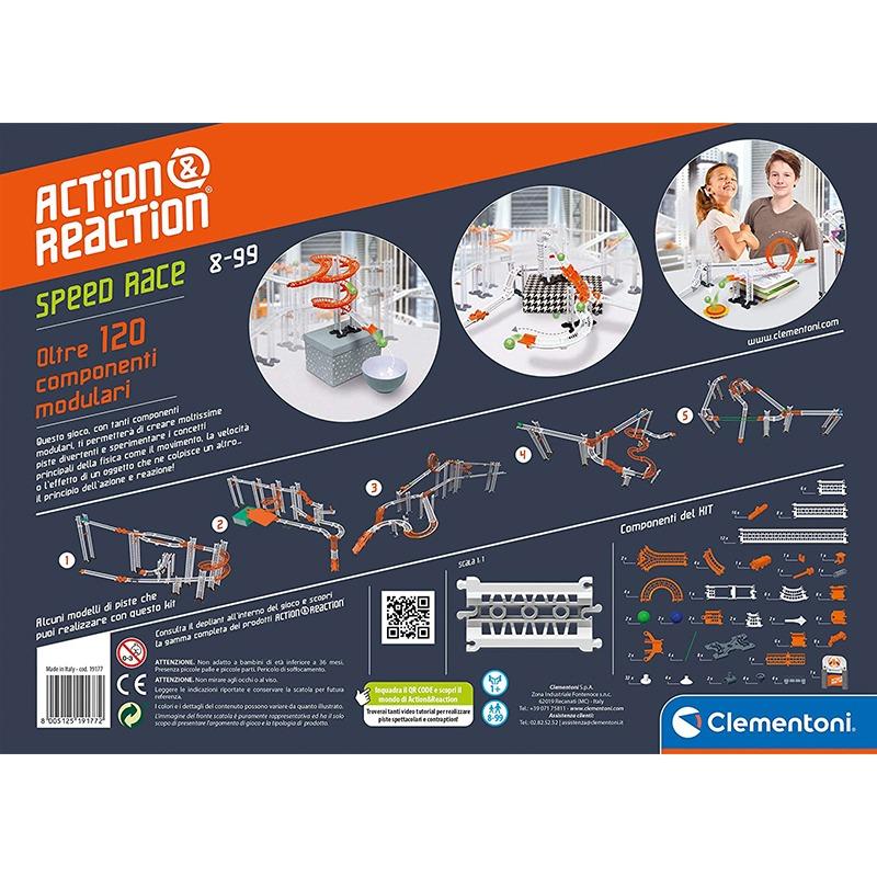 Clementoni Action And Reaction Speed Race
