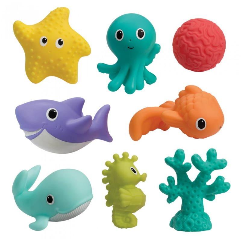 Infantino Bath Squirters - 8 Pcs
