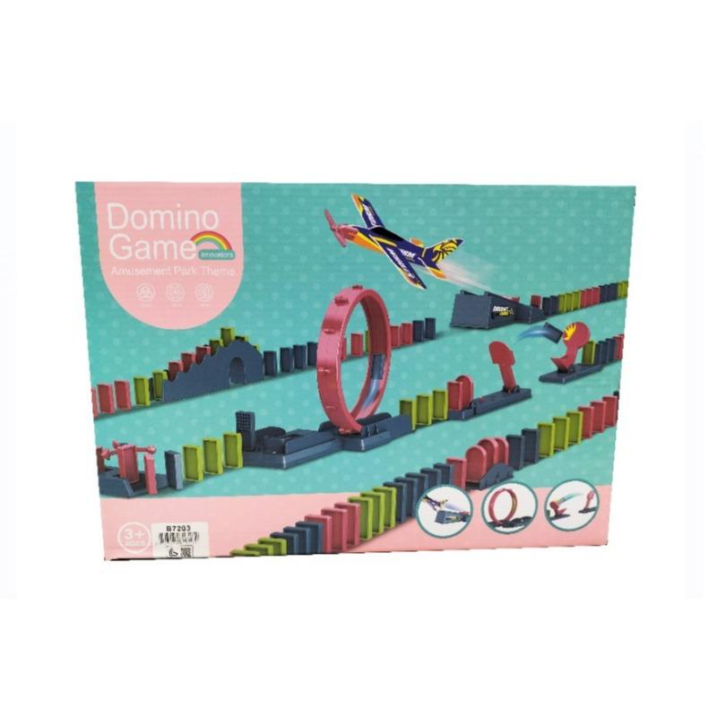 Dominoes Game 120 Pieces - Airplane
