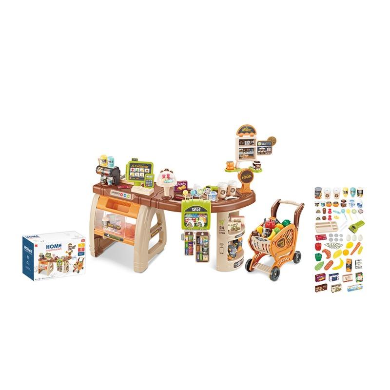 مجموعة لعبة السوبر ماركت - 65 قطعة