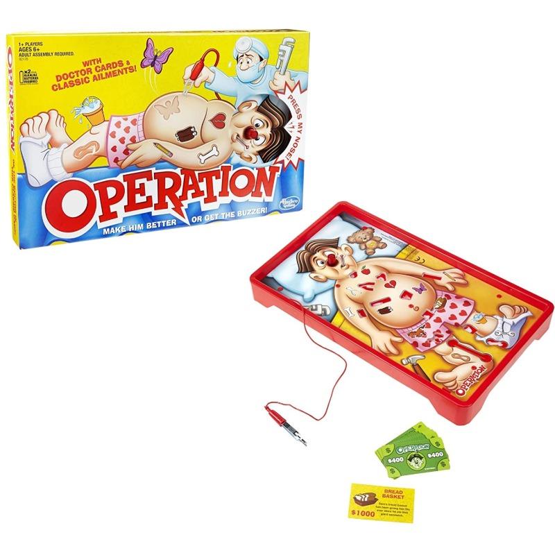 Buy 1 Get 1 Free Operation Classic + Monopoly Junior Trolls World Tour Edition