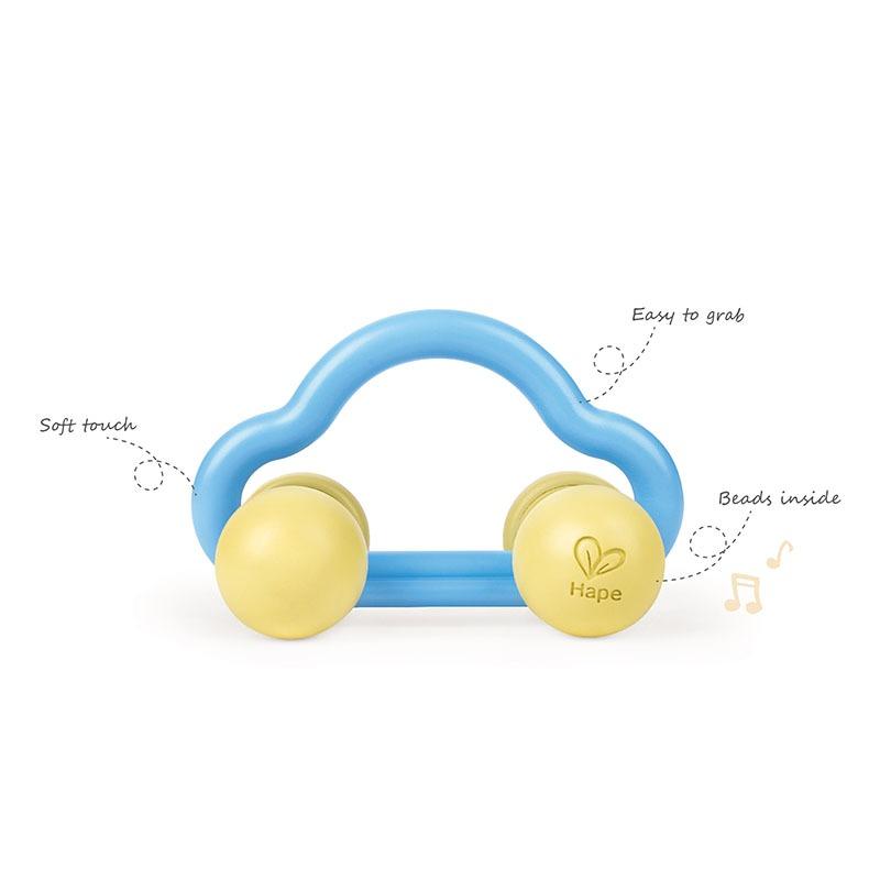 Hape Rattle And Roll Toy Car