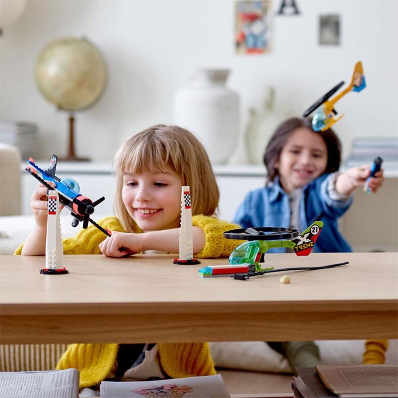 LEGO City Airport Air Race Toy Plane and Helicopters Set