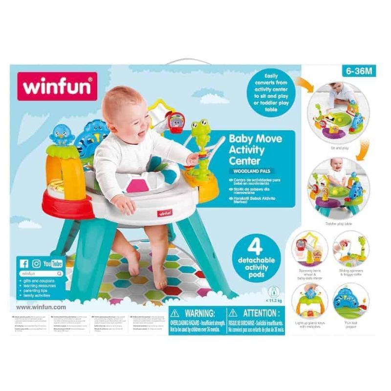 Winfun 2 In 1 Baby Move Activity Center