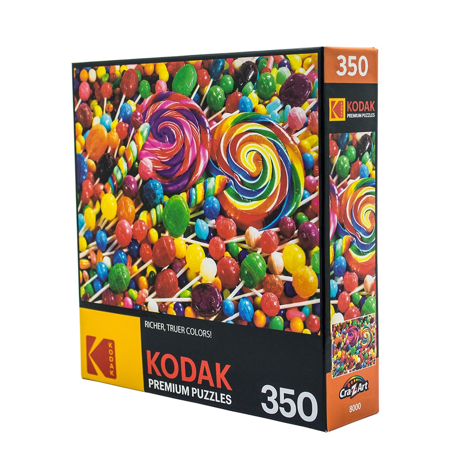 Kodak Premium Puzzles Colorful Lollipop Swirls 350 Pcs