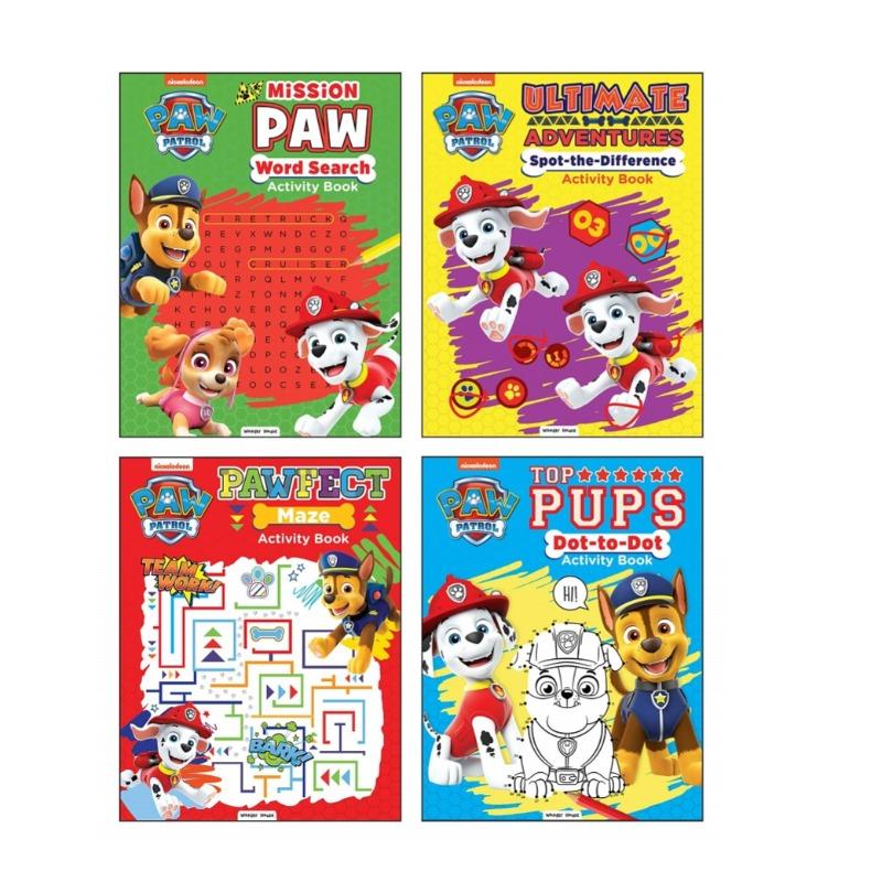 مجموعة صندوق أنشطة سوبر باو بوبز (مجموعة من 4 كتب)