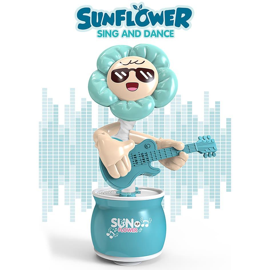 لعبة زهرة سان فلاور الموسيقية - أزرق