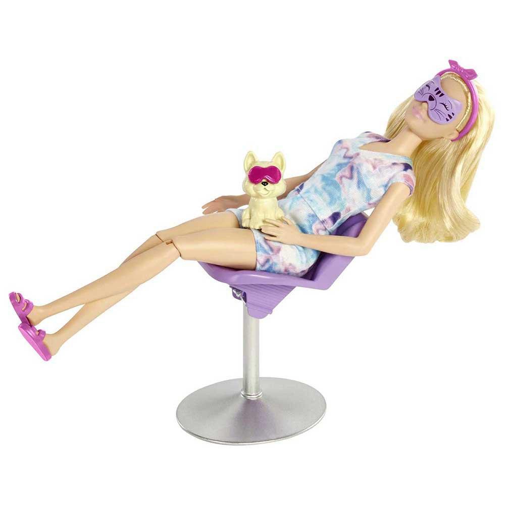Barbie Sparkle Mask Spa Day Playset Doll And Accessories