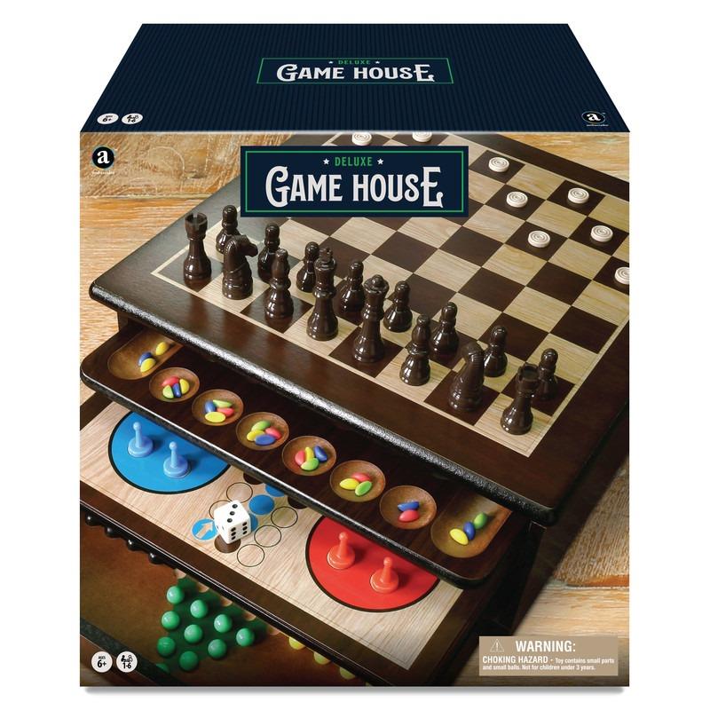 Merchant Ambassador Craftsman Deluxe Wooden Game House