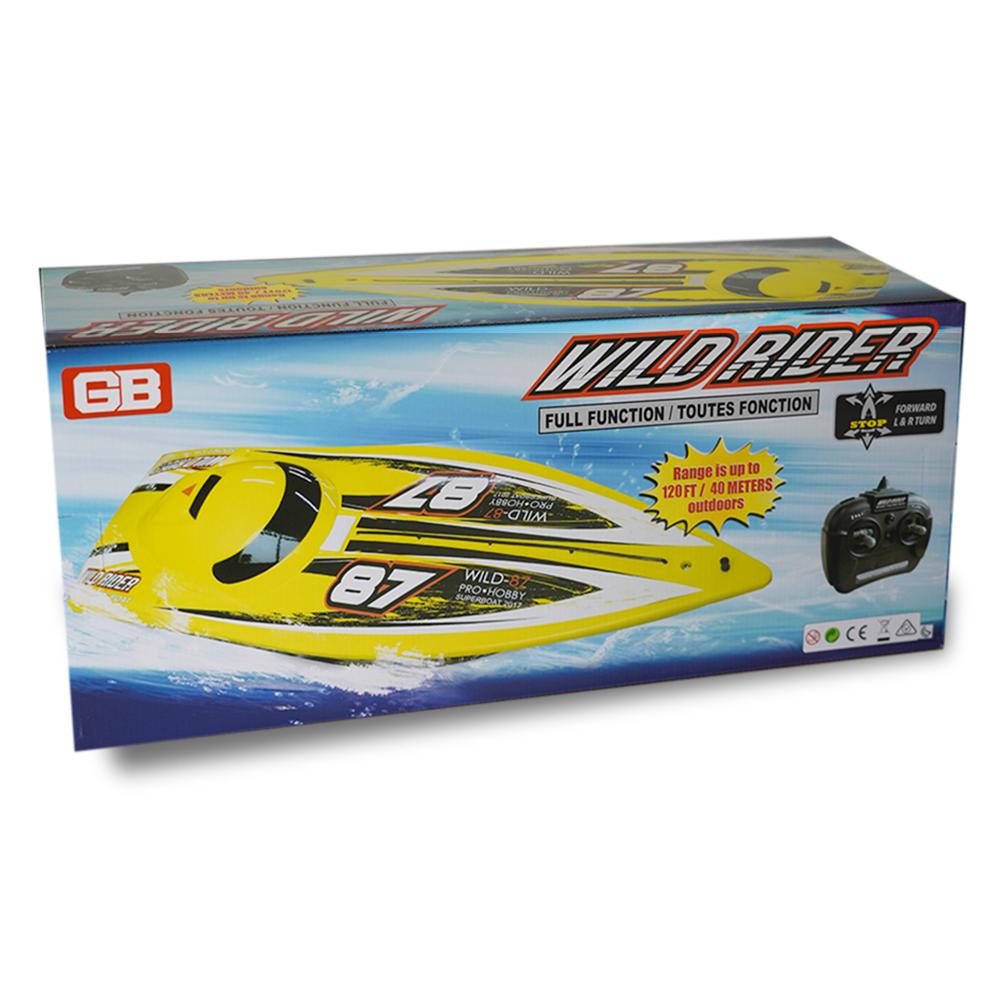 قارب وايلد رايدر بجهاز تحكم عن بعد