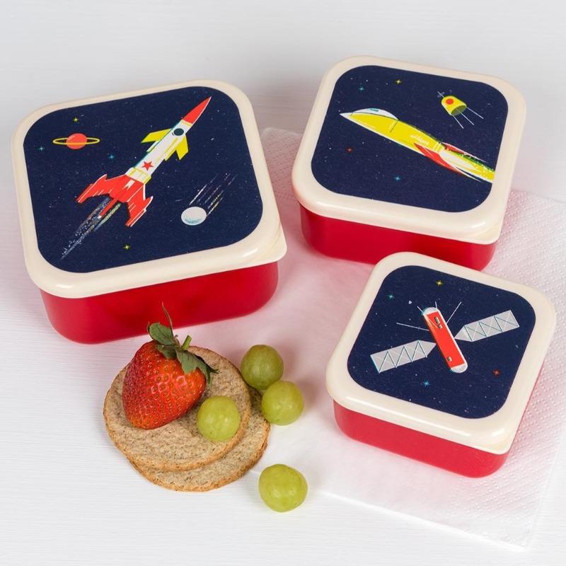 Space Age Snack Boxes - 3 Boxes