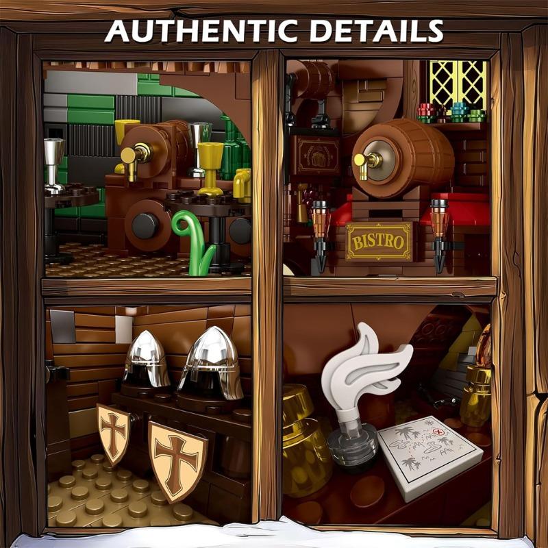 Reobrix Medieval Bistro 2,868pcs