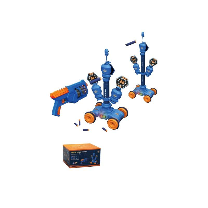 Scoring Rocket Mobile Target And Continuous Soft Bullet Gun Set