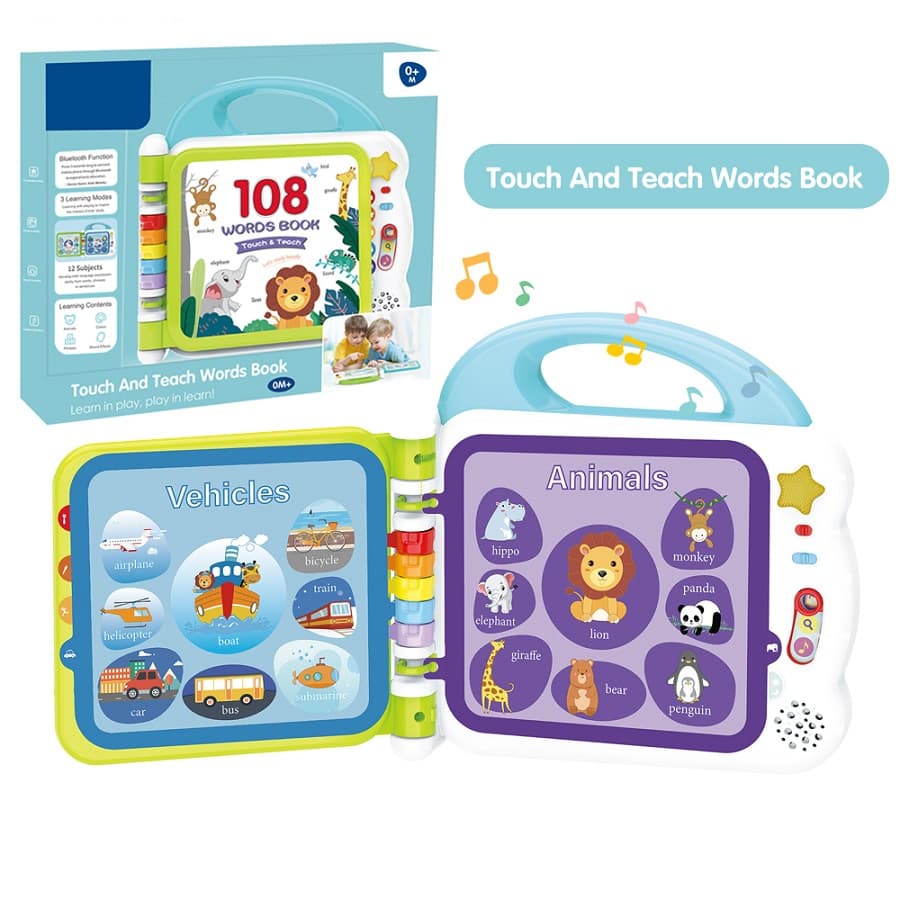 Kids Melody Touch And Learn Words Book