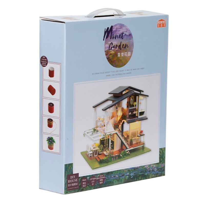 متجر مومو للشاي الخشبي المضيء