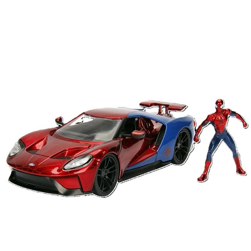 Marvel Avengers Ford GT 2017 With Spiderman Figure