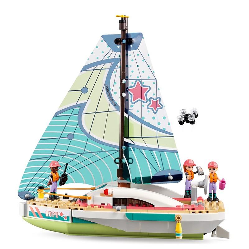 ليجو فريندز - مجموعة بناء قارب مغامرة الإبحار لستيفاني