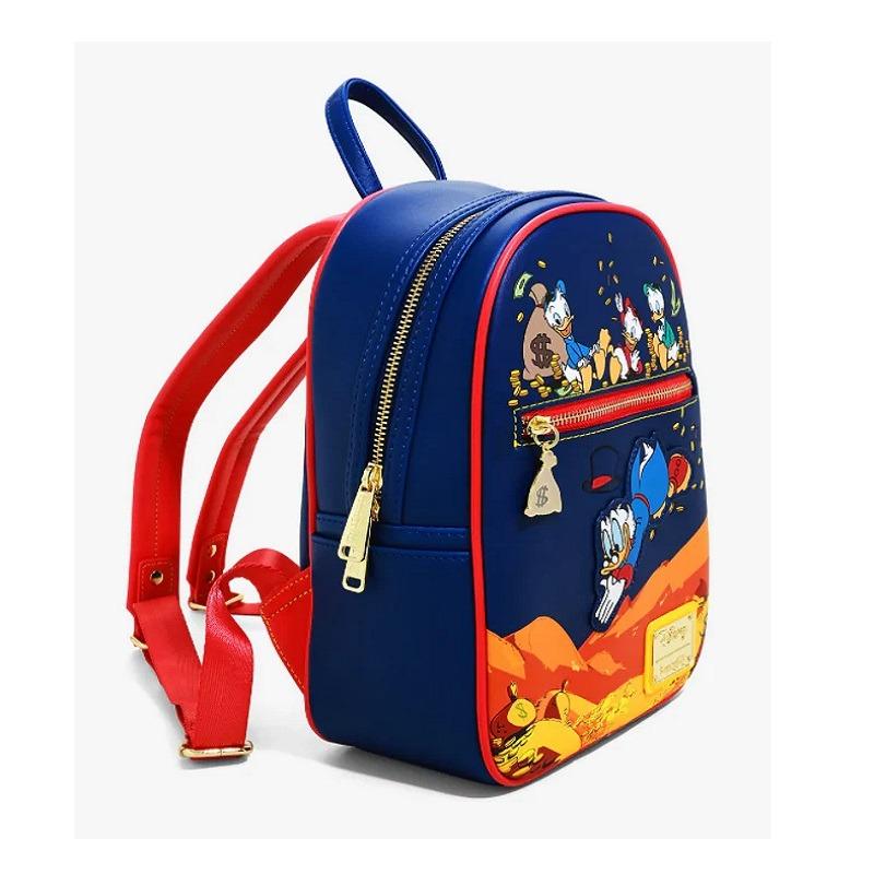 Loungefly Leather Disney Ducktales Scrooge Backpack