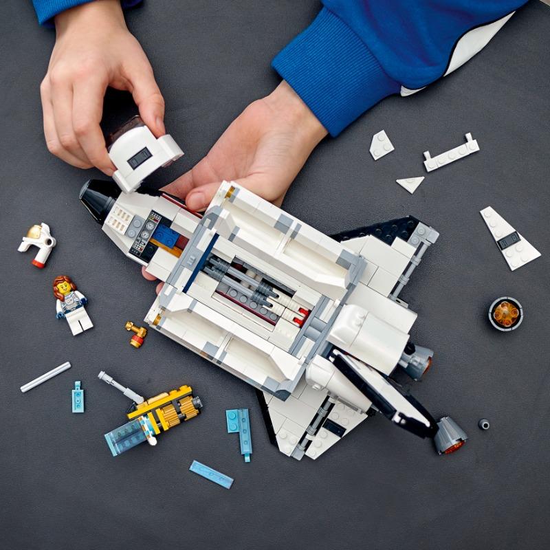 LEGO Creator 3-in-1 Space Shuttle Adventure - 486 Pieces