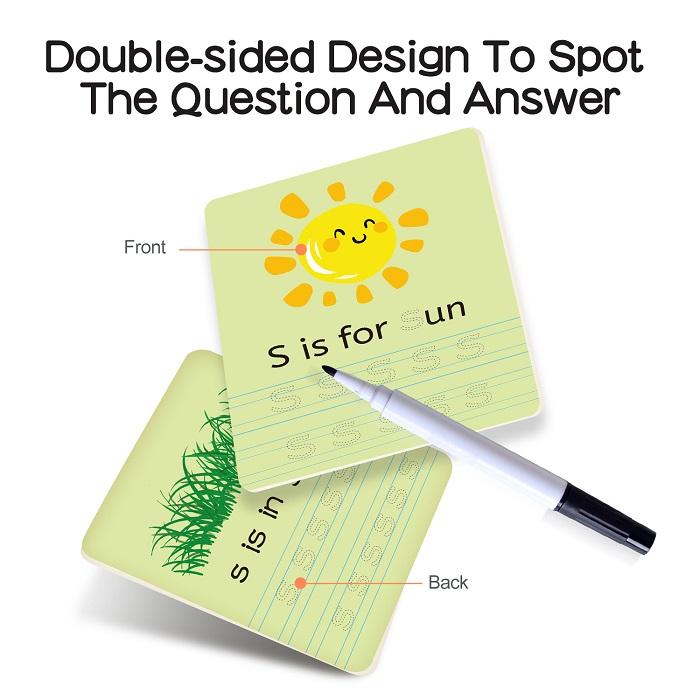 Wiple Clean Early Learning Cards - ABC