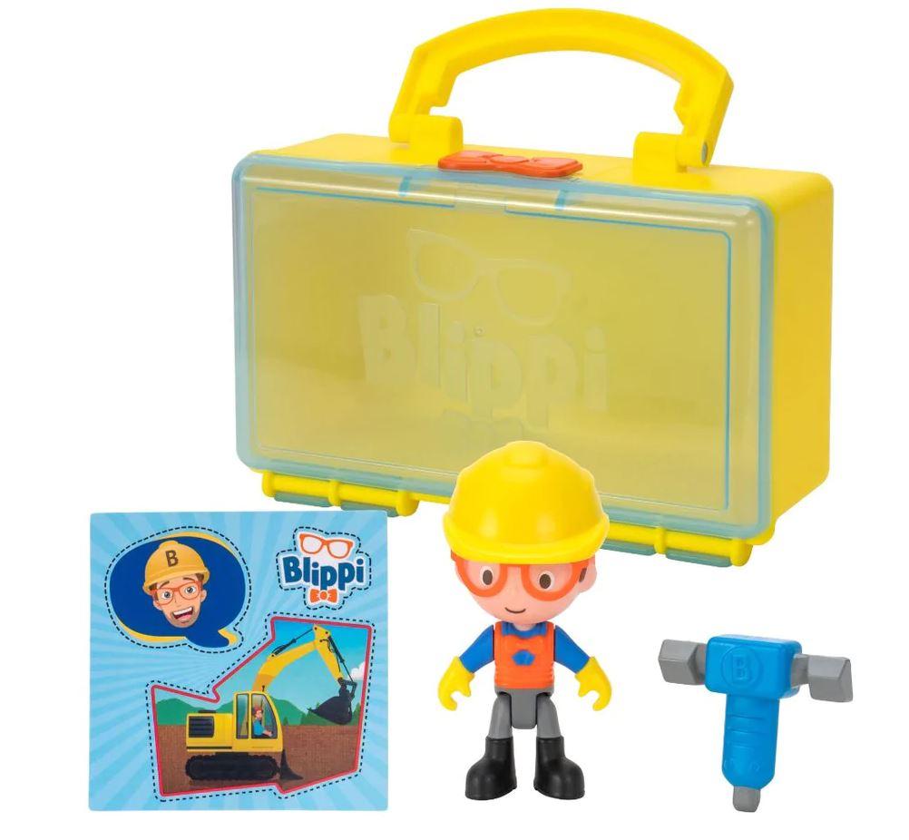 Blippi Surprise Deluxe Blind Figure Lunch Box - Yellow