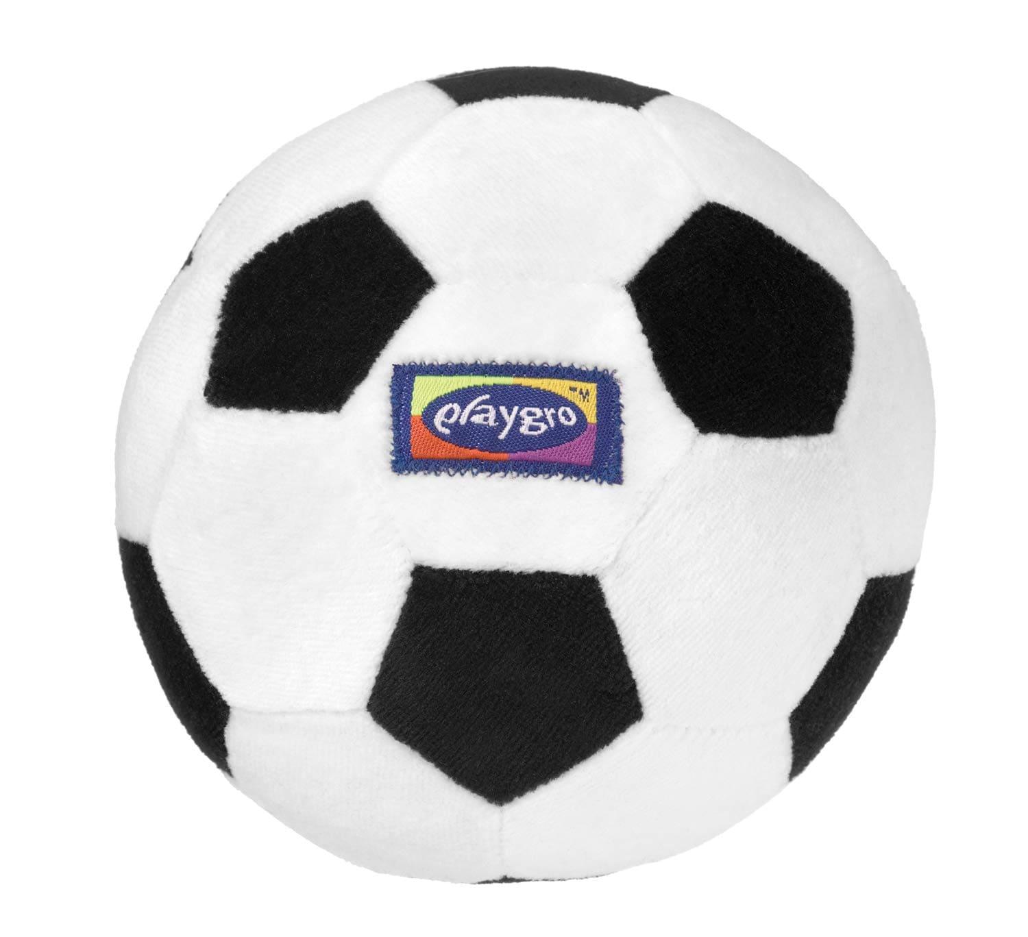 PlayGro My First Soccer Ball Black and White