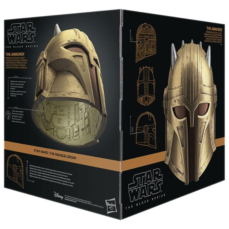 Star Wars The Black Series – The Armorer Premium Electronic Helmet