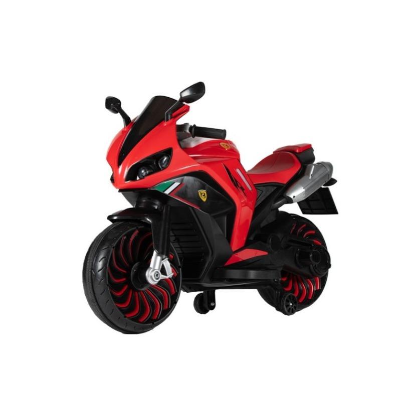 Scarlet Blaze Motorcycle For Kids - Red