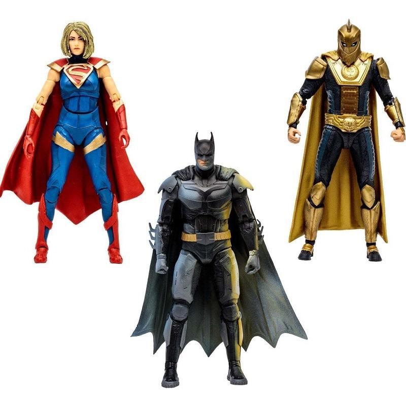 DC Multiverse Injustice2 - Batman, Dr Fate And Supergirl Action Figure Set