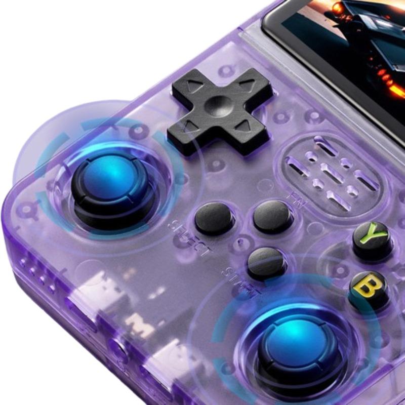 Portable Gaming Device With a 3.5-inch Screen and 64gb Card - Purple