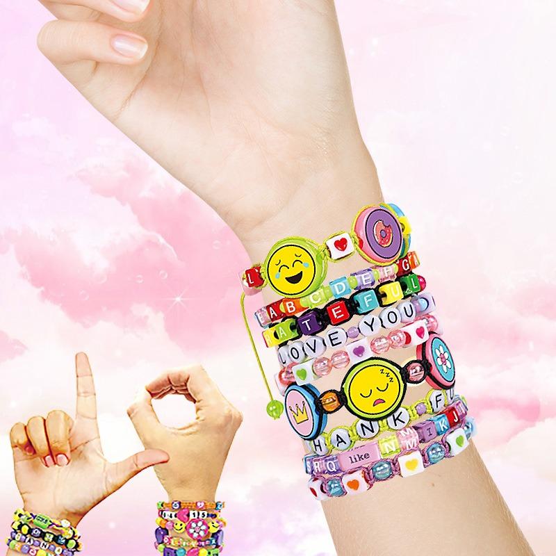 مجموعة صنع اساور ايموشين مسج