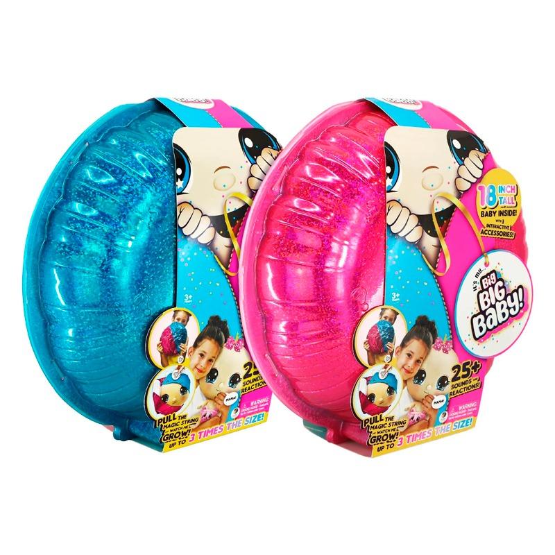 Big Big Baby - 18 Inch Stretchy And Interactive Squishy Baby Doll Multicolor