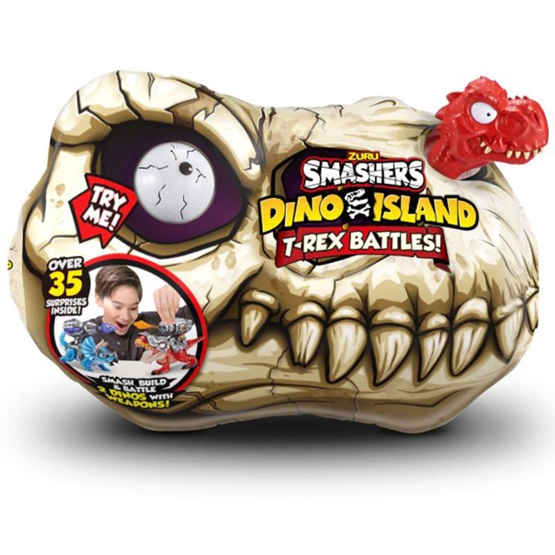 Smashers Dino Island T-Rex Battle Playset