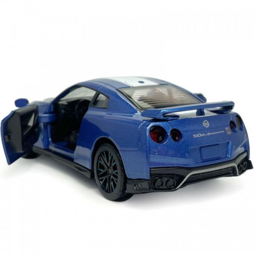 Speed Metal Nissan GT-R Toy Vehicle - Blue