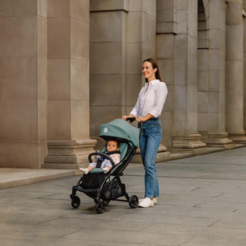 Globber Stroll Lite Lightweight Foldable Kids Stroller – Teal