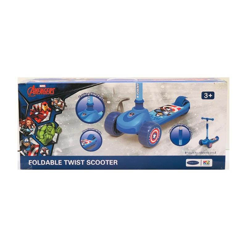 سكوتر مارفل كابتن أمريكا تويست أند رول ثلاثي العجلات