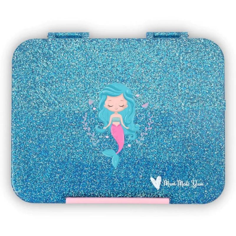 Essen 4/6 Compartment Personalized Bento Lunch Box Mermaid