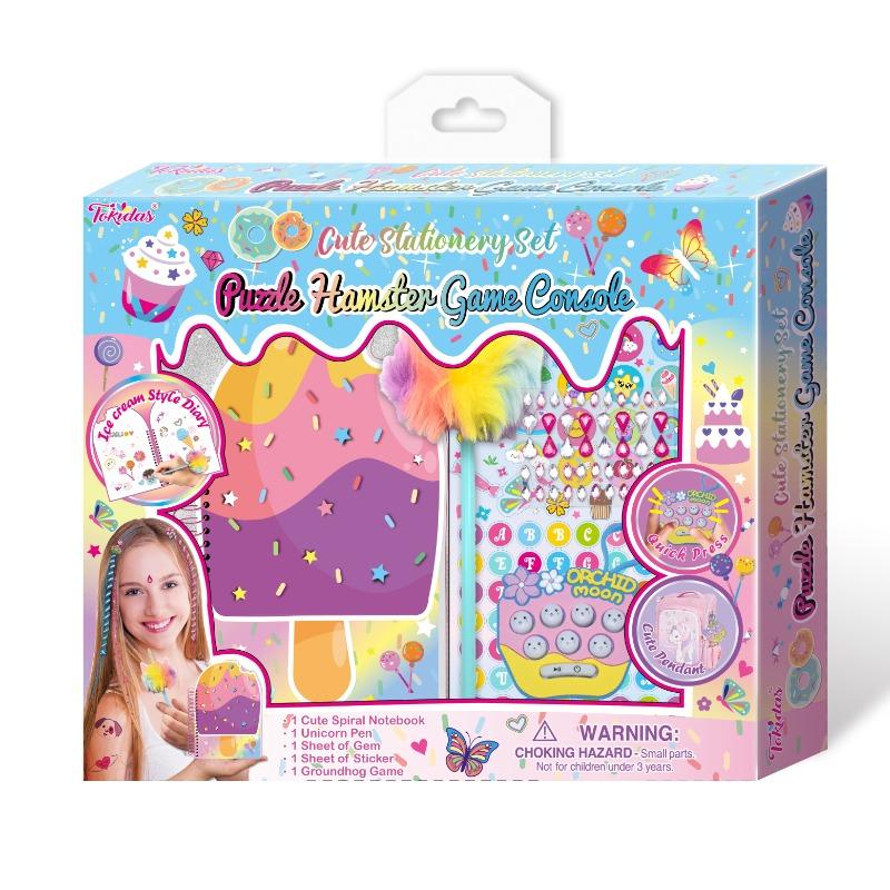 Tokidas Cute Stationery Set/Puzzle Hamster Game Console