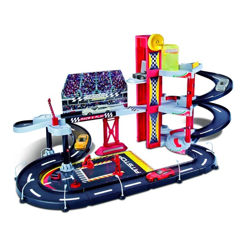 Bburago Ferrari Race and Play Racing Garage