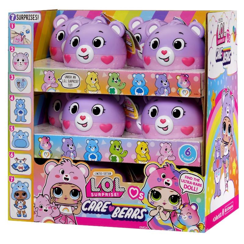 LOL Surprise Loves Care Bears Tots Assorted