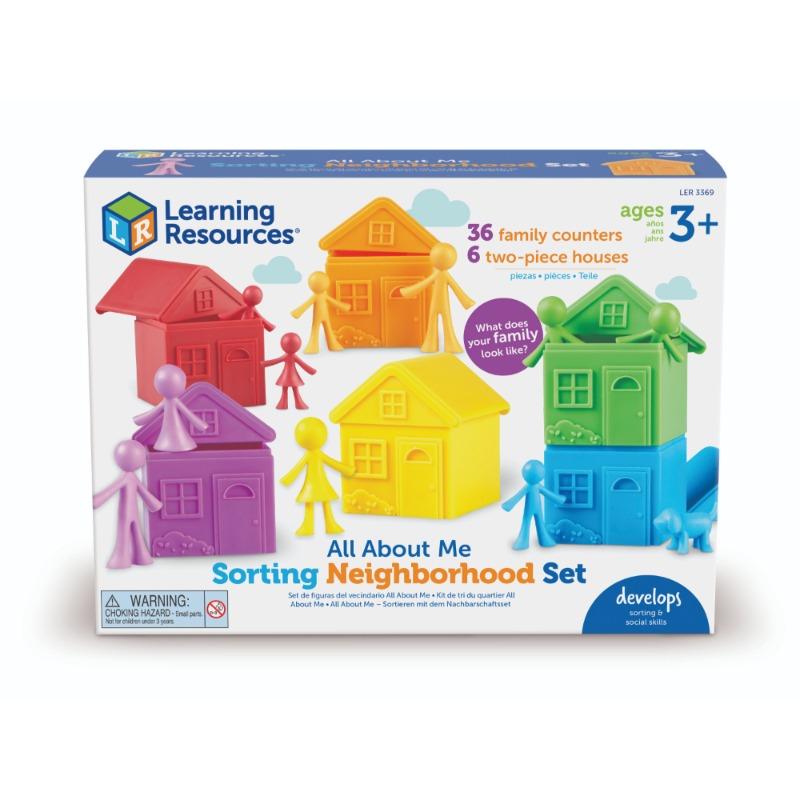 Learning Resources All About Me Sorting Neighborhood - 42 Pieces