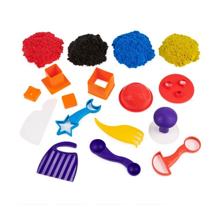 Kinetic Sand Sandisfactory Set