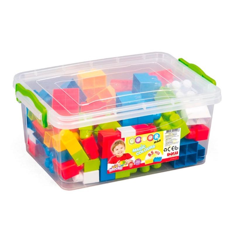 Dolu - Big Blocks In Plastic Box 85 Pcs