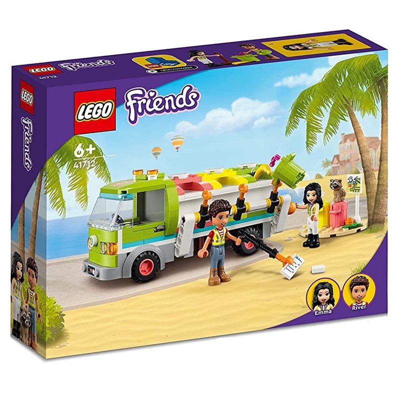 ليجو فريندز - مجموعة بناء شاحنة إعادة التدوير