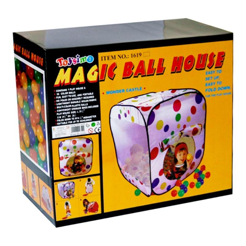 Magic Ball House with 50 Balls